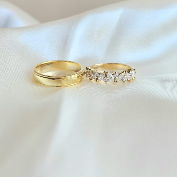 Blacksmith Jewelry - PRICILLA Wedding Ring