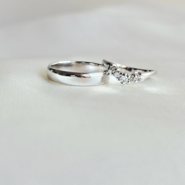 Blacksmith Jewelry - CHARLOTTE Wedding Ring