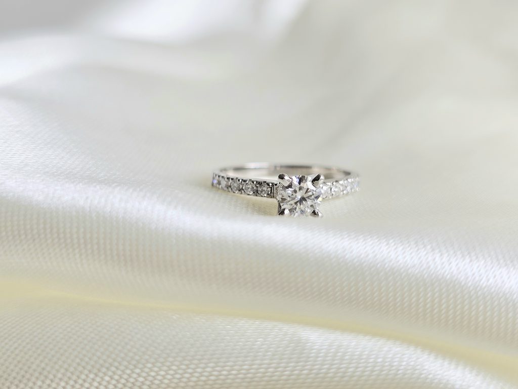 Blacksmith Jewelry - CHARM Engagement Ring
