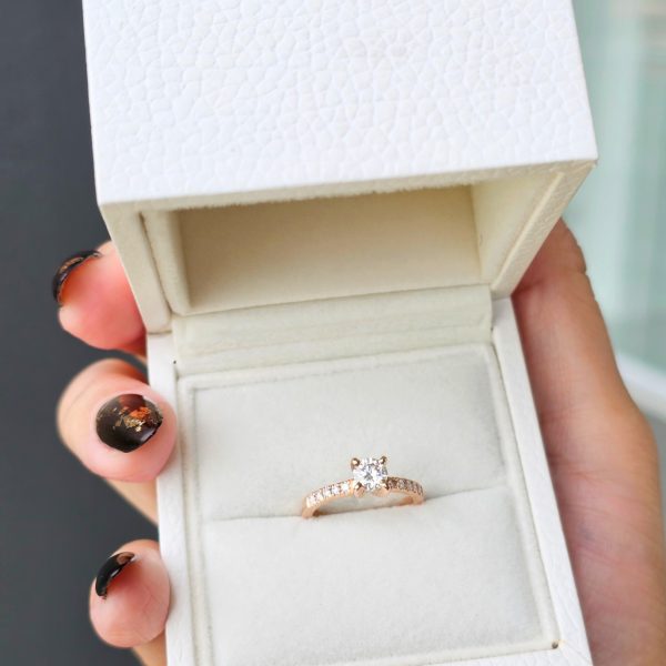 Blacksmith Jewelry Manufacturing - MICHELLE Engagement Ring 1