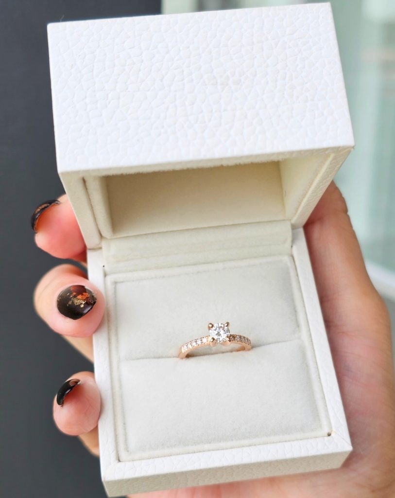 Blacksmith Jewelry Manufacturing - MICHELLE Engagement Ring 1